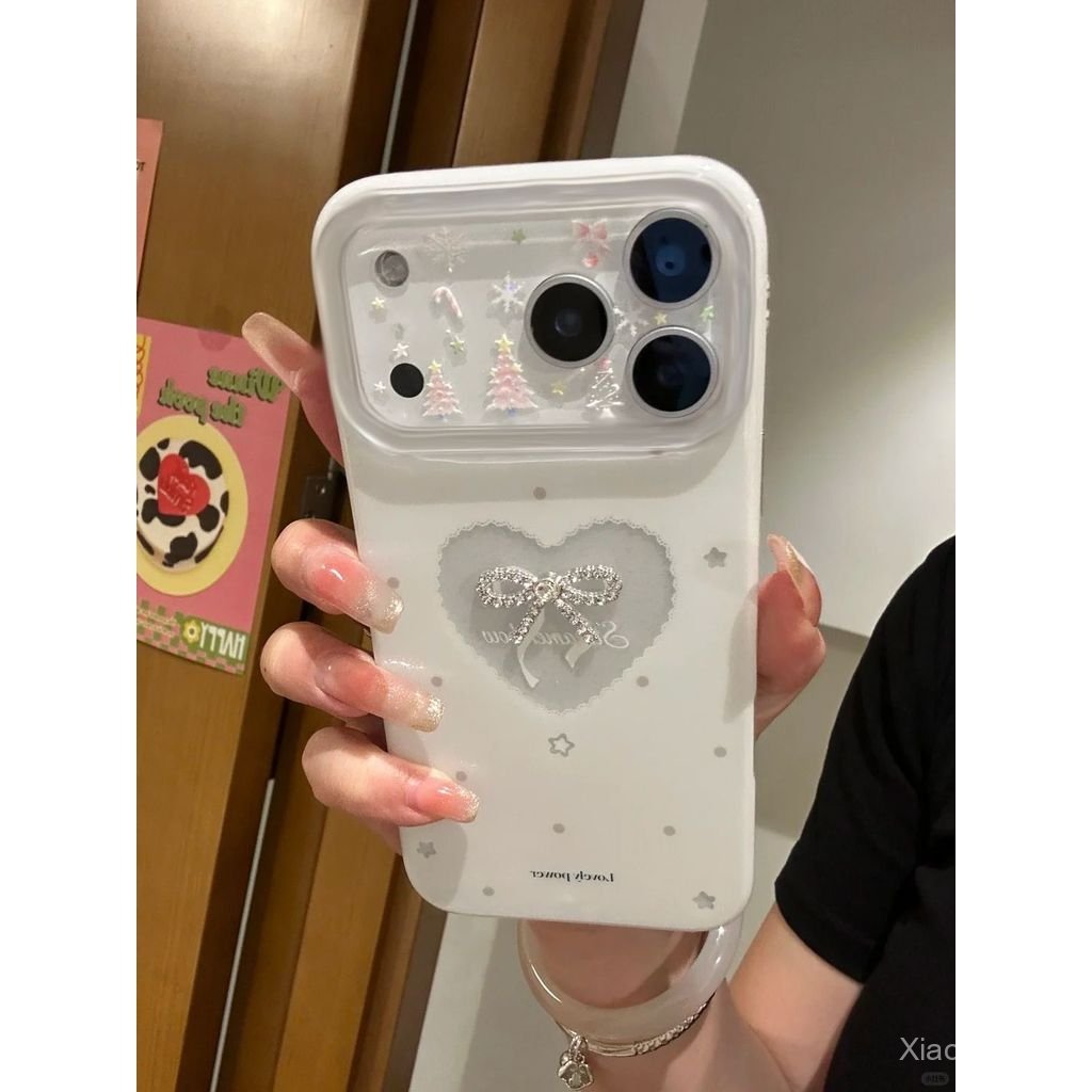 เคสโทรศัพท์เหมาะสําหรับiPhone 7 8 X XS XR XSMAX 11 12 13 14 15 16 17 Pro max Plus Air Hollow Heart B