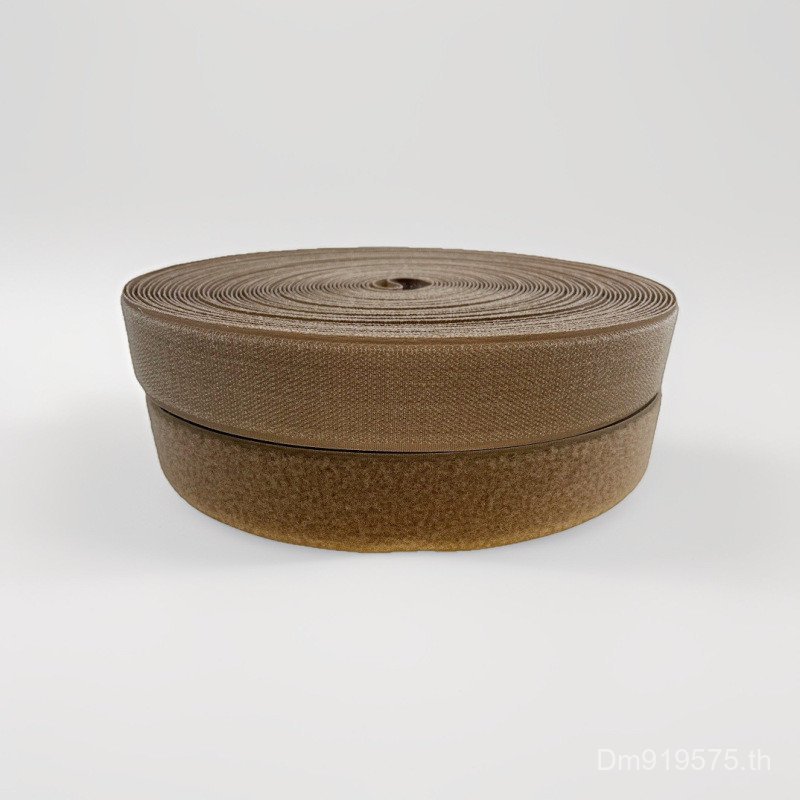 เย็บผสมสีแดง New Western Khaki Velcro Tape 25mm40mm50mm100mm Burr Khaki Velcro 29TK