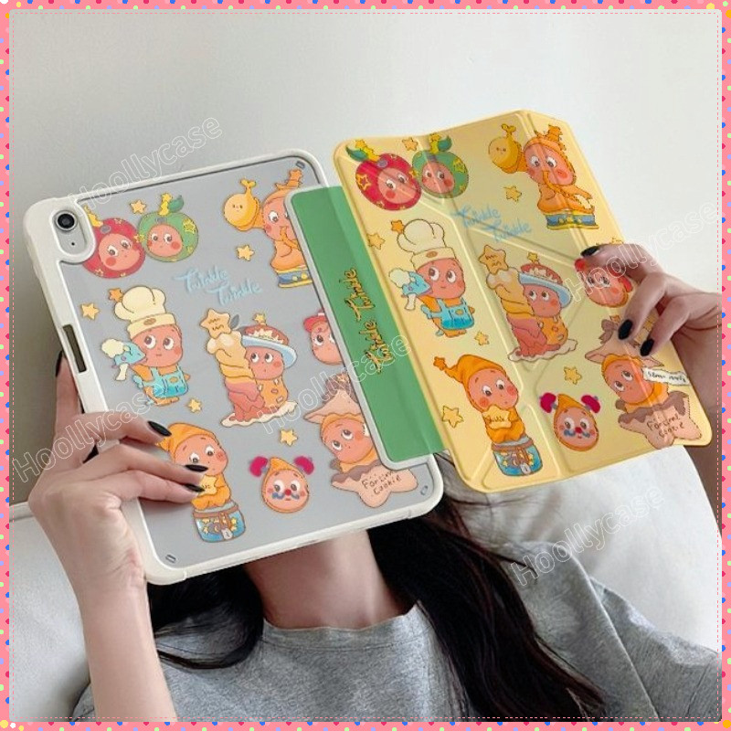 เคสไอแพด A16 Gen11 Air 7 M3 2025 M4 Pro 11 Gen10 Air 6 5 4 10.9 Gen9 Gen8 Gen7 10.2 เทียน Chef Star 