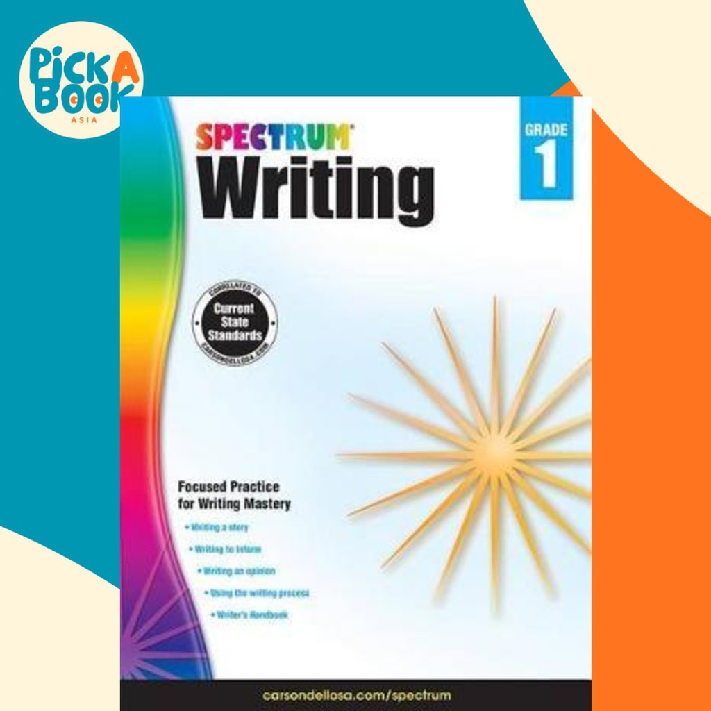 Spectrum Writing ป.1 โดย Spectrum (ฉบับสหรัฐอเมริกาปกอ่อน)