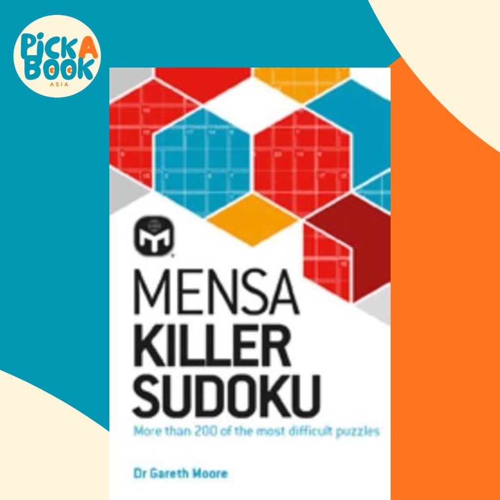 Mensa Killer Sudoku More Than 200 ของ Puzz จํานวนที่ยากที่สุด โดย Dr Gareth Moore,Mensa Ltd (ฉบับสหร