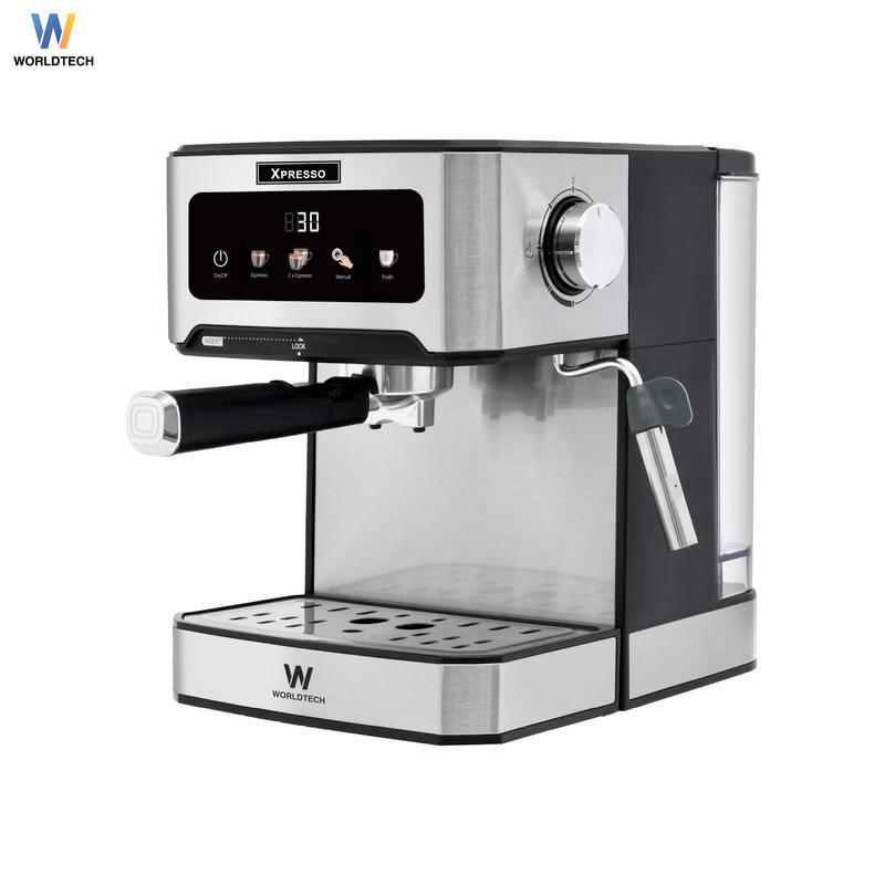 [FOR LIVE] Worldtech Xpresso เครื่องชงกาแฟอัตโนมัติ หน้าจอสัมผัส รุ่น WT-CM404  + พร้อมชุดด้ามชงกาแฟ