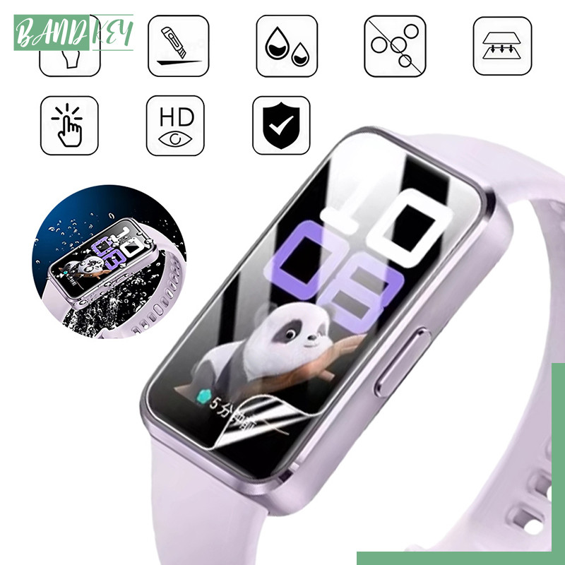 ฟิล์มนุ่ม/กระจกนิรภัย 9D สำหรับ for Huawei Band 11 11 Pro 10 9 8 ป้องกันหน้าจอสำหรับ Smartwatch Huaw