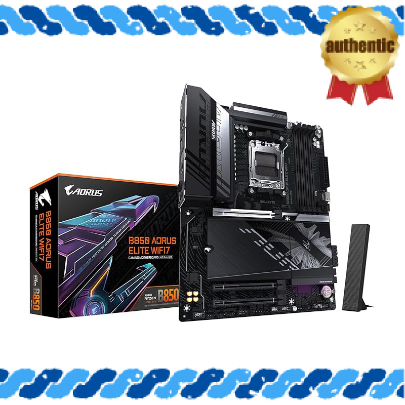 GIGABYTE B850 AORUS ELITE WIFI7 - ATX High-End Gaming Motherboard for AMD Ryzen MB6674