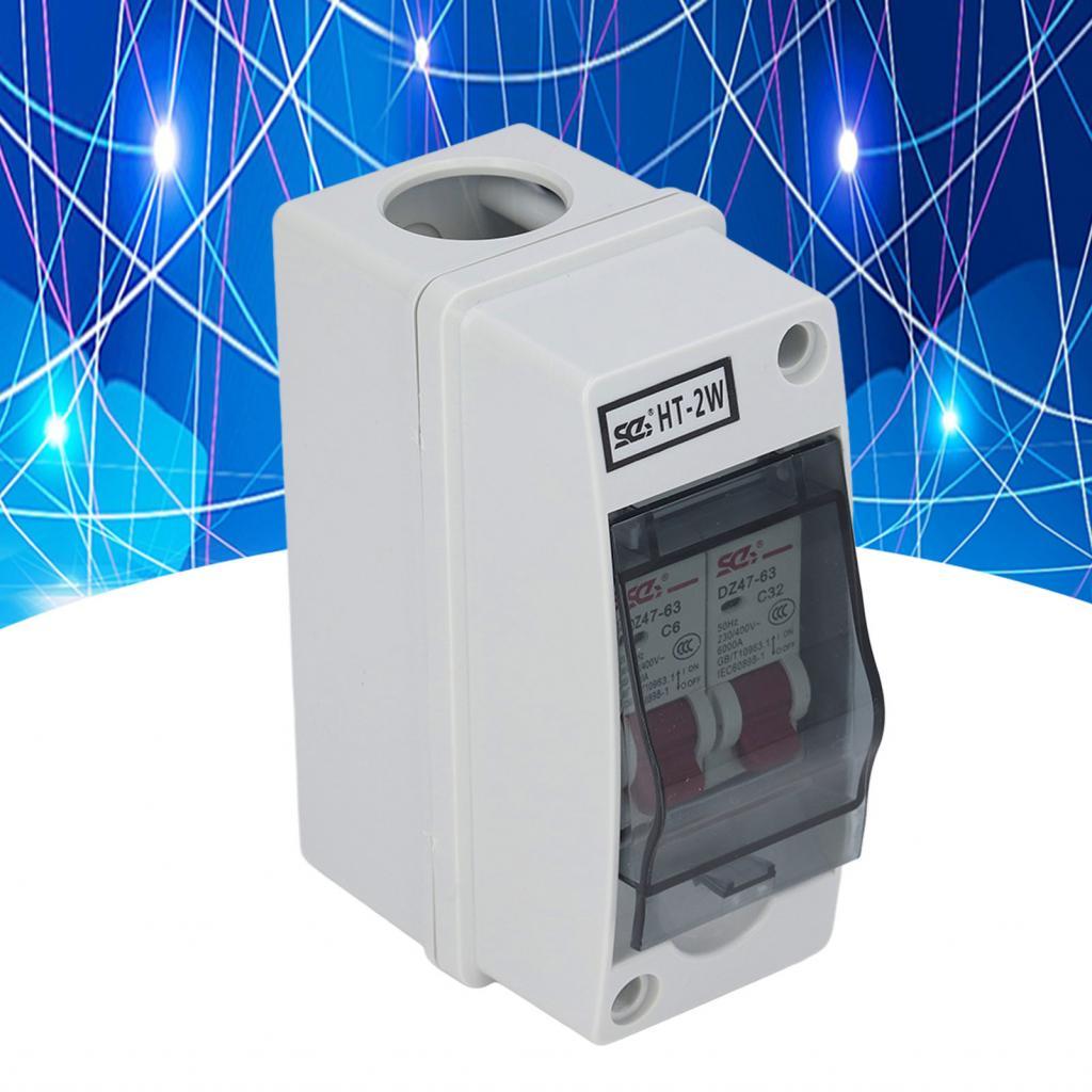 Thaihometools-TH กล่องกระจาย MCB C Type Case Outdoor Use (6A 32A)