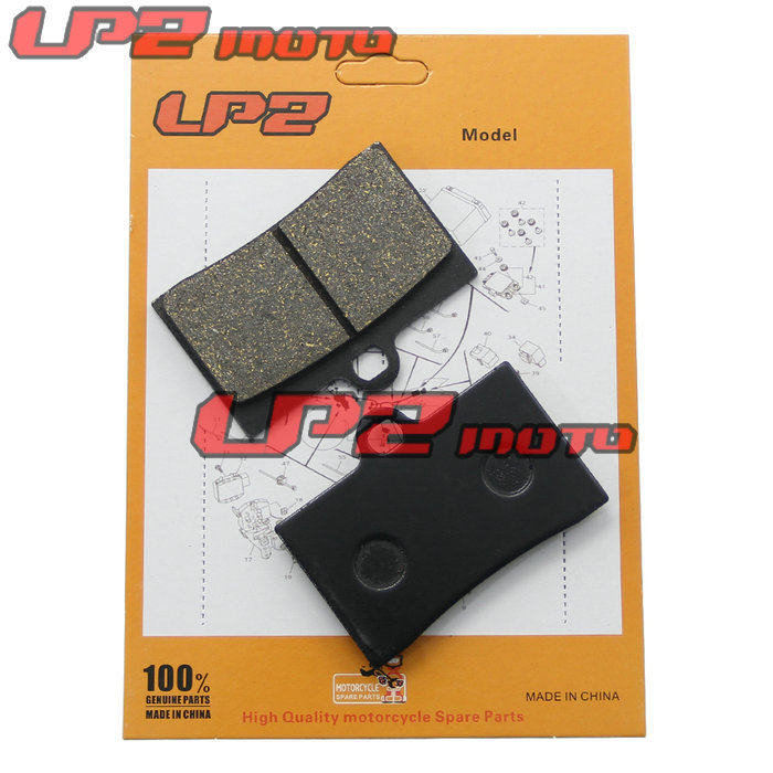 เหมาะสําหรับ Yamaha TZR125 R RR SZR660 ผ้าเบรคหน้าผ้าเบรคด้านหน้า