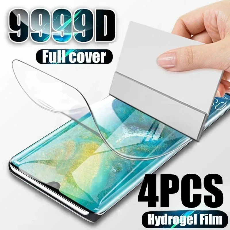 4PCS Anti Blue Light HD Clear Frosted Softฟิล์มสําหรับUmidigi OneหมายเหตุC1 C2 F1 F3 F3S 100 100A 5 