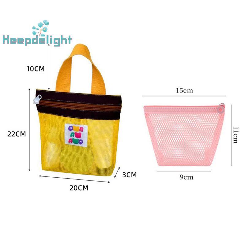 [Keepdelight] 1 ชิ้นตาข่ายไนลอน Drawstring Storage กระเป๋ากระเป๋าถืออเนกประสงค์ Travel & Outdoor กิจกรรมกระเป๋าสําหรับผลิตภัณฑ์ดิจิตอลแต่งหน้ากระเป๋า - รูปที่ 7