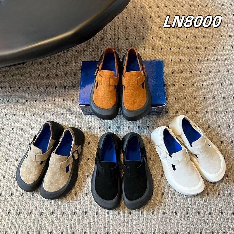 รองเท้าหนังกลับ รุ่น LN8000 รองเท้าแฟชั่น สไตล์ลอนดอน สำหรับผู้ชายและผู้หญิง