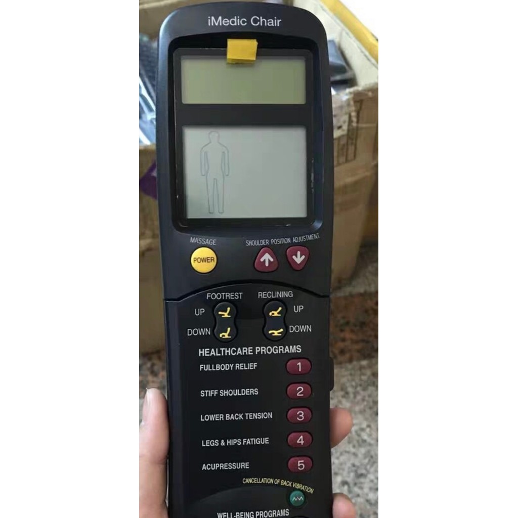 ต้นฉบับนําเข้า OSIM OSIM iMedic เก้าอี้เก้าอี้นวด OS-757IV รีโมทคอนโทรล 757R ควบคุมด้วยตนเอง