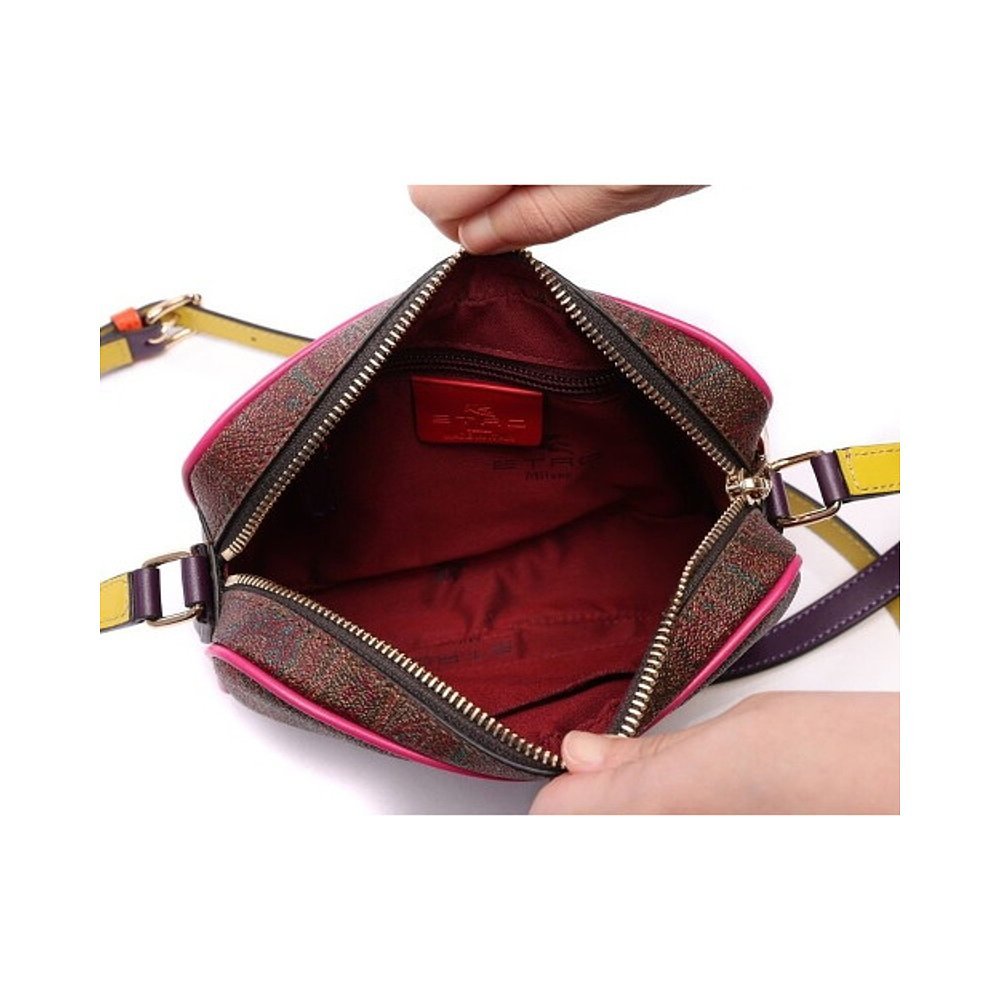 Korea Direct Mail [ETRO] Luxury Etro 22FW Ladies Paisley Camera Crossbody Bag 0N02980