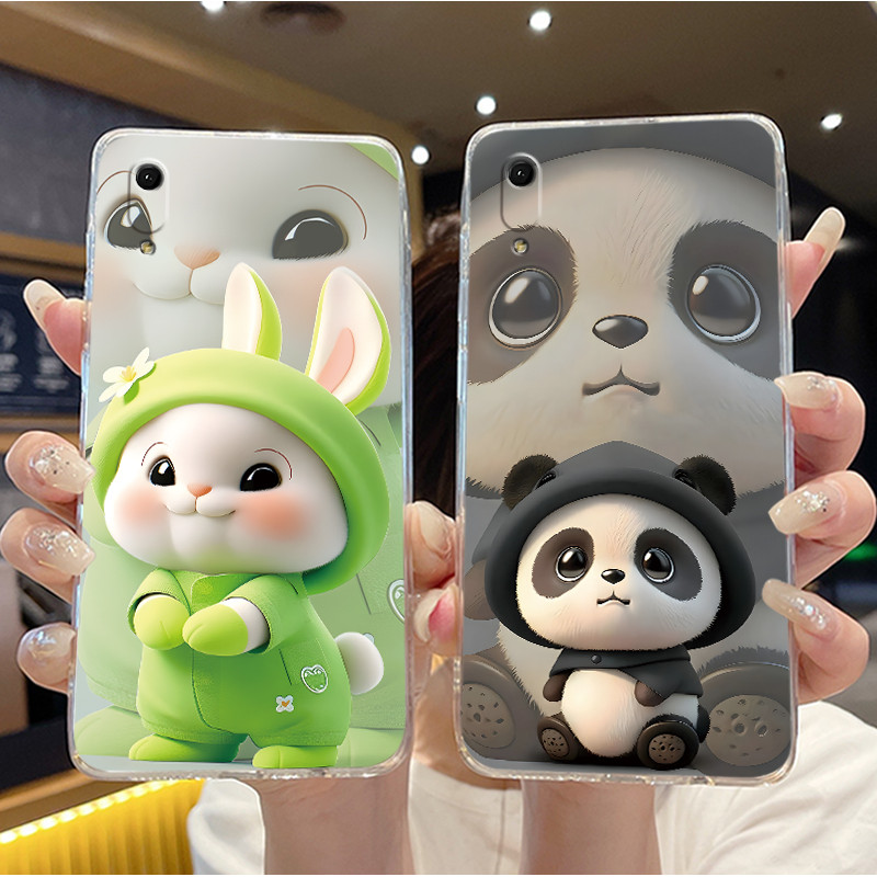 เคสโทรศัพท์สําหรับ Huawei Y6 Pro 2019 MRD-LX2/Enjoy 9e MRD-AL00 TL00 TPU Clear Cover Charming Scener