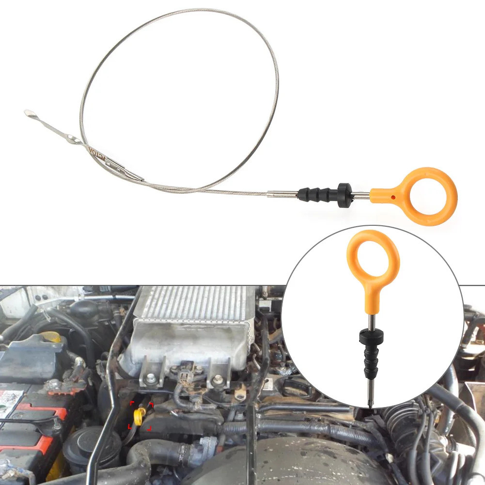 714 มม.รถ 3.0l น้ํามันเครื่อง Dipstick Nissan Patrol Gu 2006 - 2007 11140vc10a