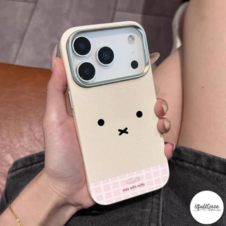 สำหรับ IPhone 16 11 17 Air 15 13 12 Pro Max 15 14 16 Plus XR X XS SE 2 3การ์ตูนคิตตี้ มิฟฟี่ กระต่าย หมี อิโมจิ ปก