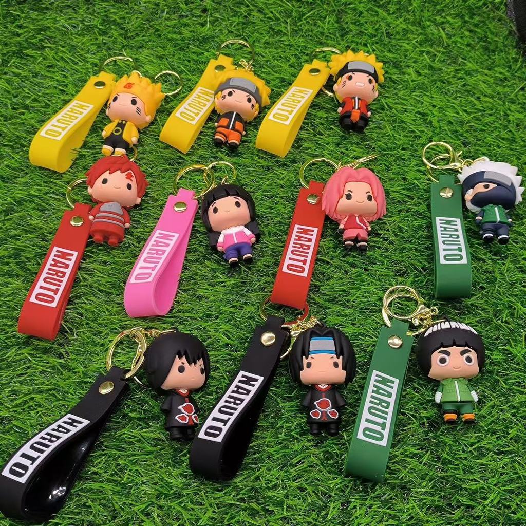 GANTUNGAN NA พวงกุญแจน่ารัก Naruto Character Bagcharm Bag พวงกุญแจ