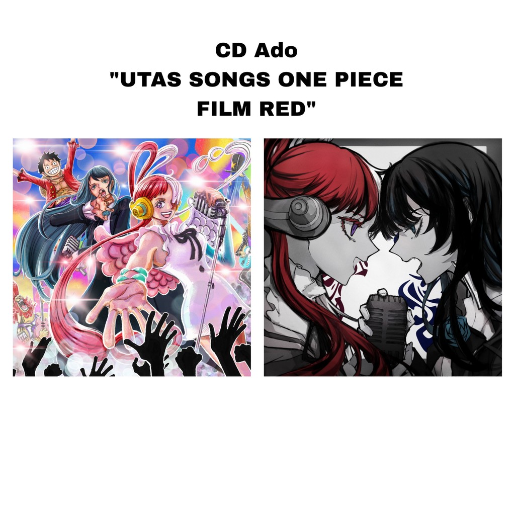 CD Ado "UTS SONGS ONE PIECE FILM RED" (Limited Edition/Regular Edition)