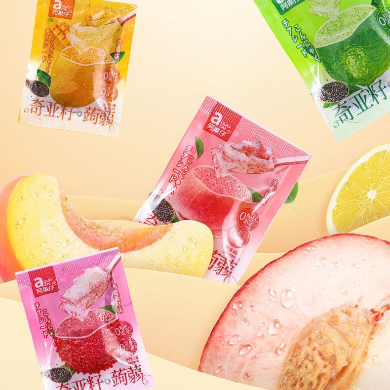 2025 สินค้าใหม่ Chia Seed Low Calorie 0 ไขมันไขมันองศาแช่แข็ง Casual บรรเทา Glutton บรรเทา Greasy Sn