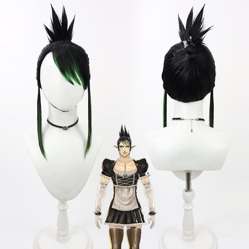 VTuber  Hanabatake Chaika cosplayตัวละคร Hanabatake Chaika สีดำ