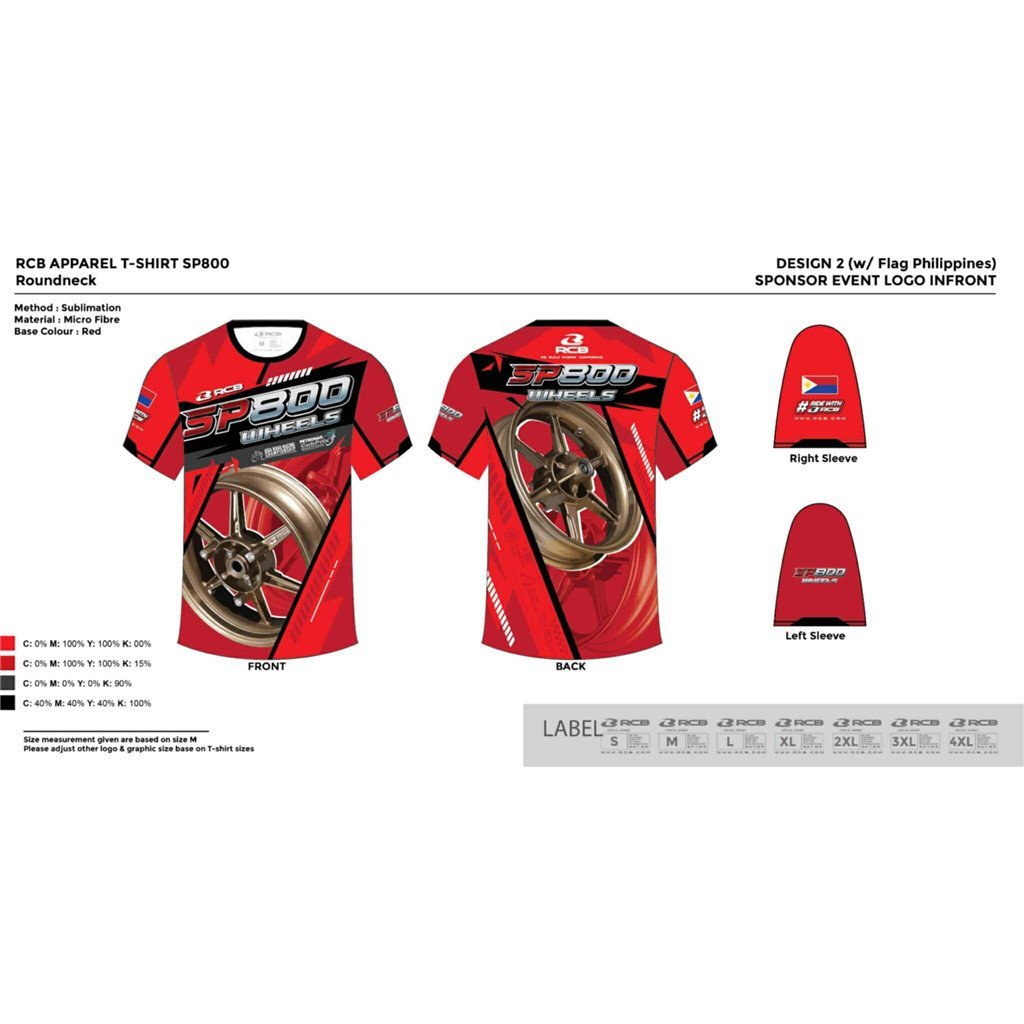 SJTSUBLIMATION SHIRT (SP800 WHEELS DESIGN) K1GV