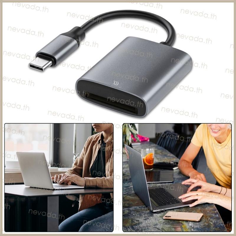 Nev ʚɞ USB C ถึง XD Card Reader XD Card Adapter เครื่องอ่านการ์ดหน่วยความจํา Fast Data Transfer USB 