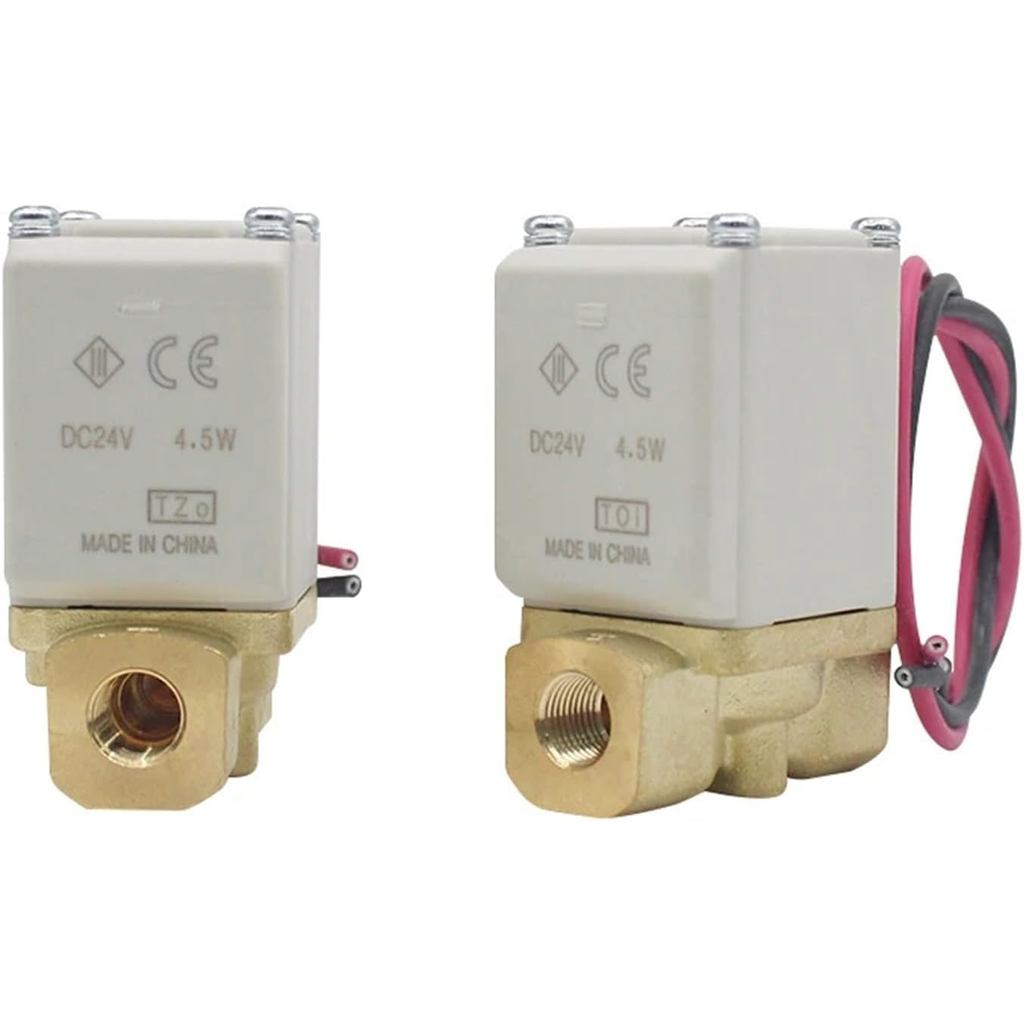 SMC Type Air 2 Way Solenoid Valve 1/2" 1/4" 3/8" Direct Acting DC24V(VXD233BA)