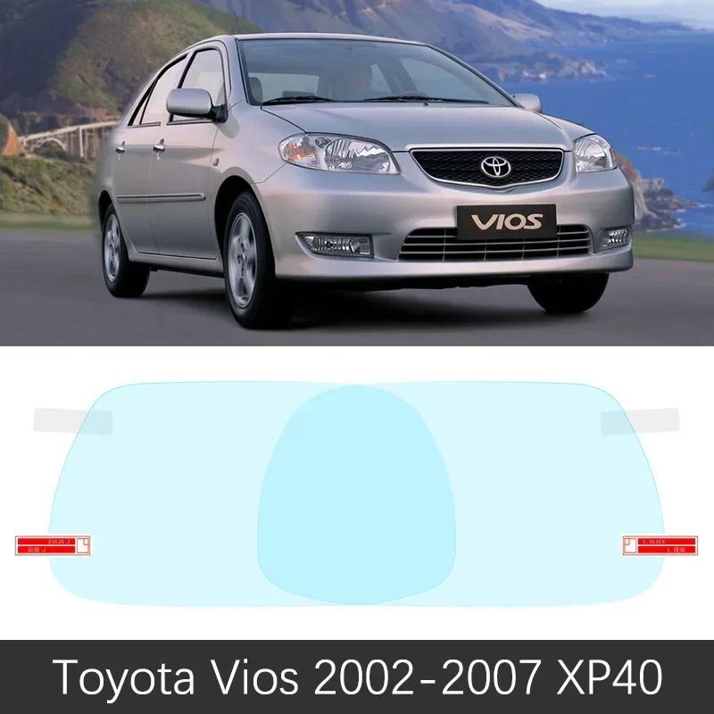 กระจกมองหลังป้องกันฟิล์มสําหรับ Toyota Vios Yaris Belta 2002 ~ 2019 XP40 XP90 XP150 40 90 150 Anti F