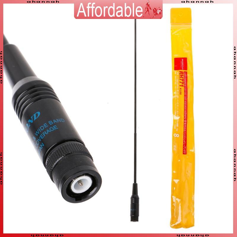 AH 38 ซม.14 96in ความยาว RH-771 Dual Band VHF UHF BNC Walkie วิทยุมือถือเสาอากาศสําหรับ UV-5R