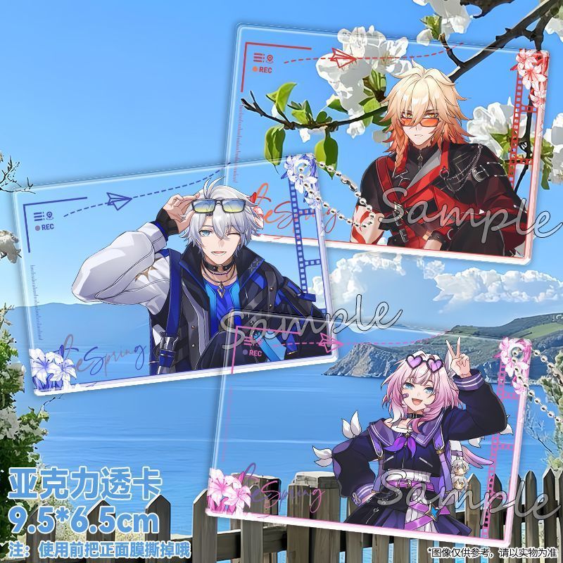 Honkai: Star Rail/Mydei/Phainon/Cyrene/Phainon Rail/Mydei Exhibition Prescence Star Iron Acrylic Tra