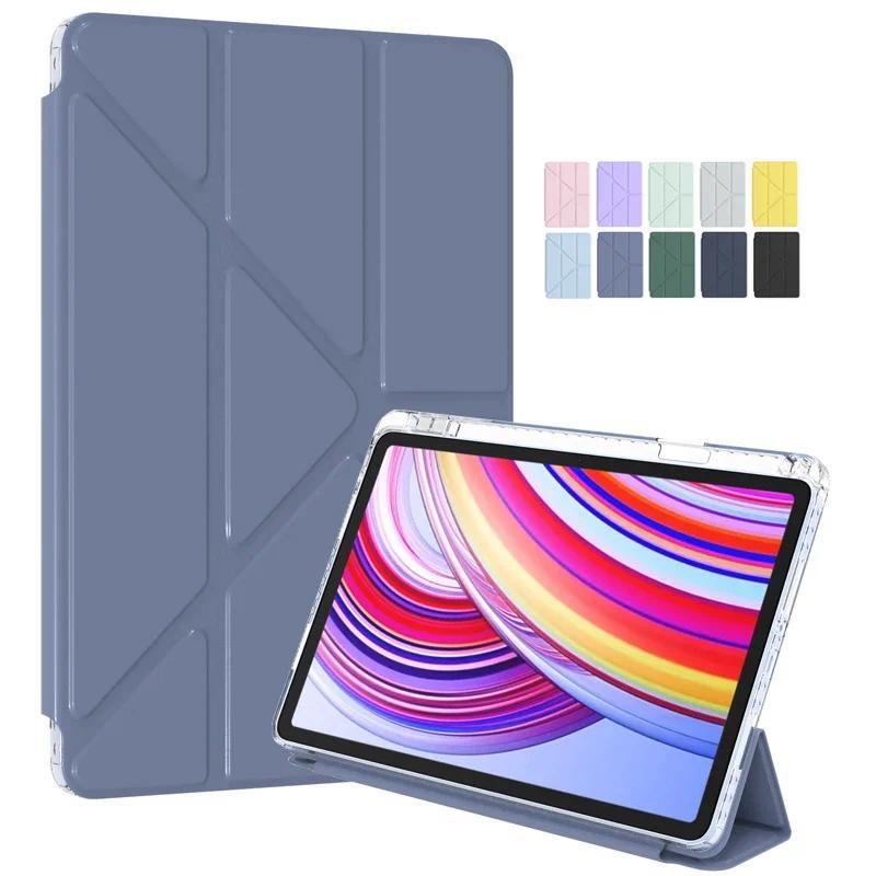 ธรรมดาแท็บเล็ตหนังสําหรับ Xiaomi Poco Pad M1 2025/Redmi Pad 2 Pro 12.1 "/REDMI Pad Pro 5G Pad2 Pro2 