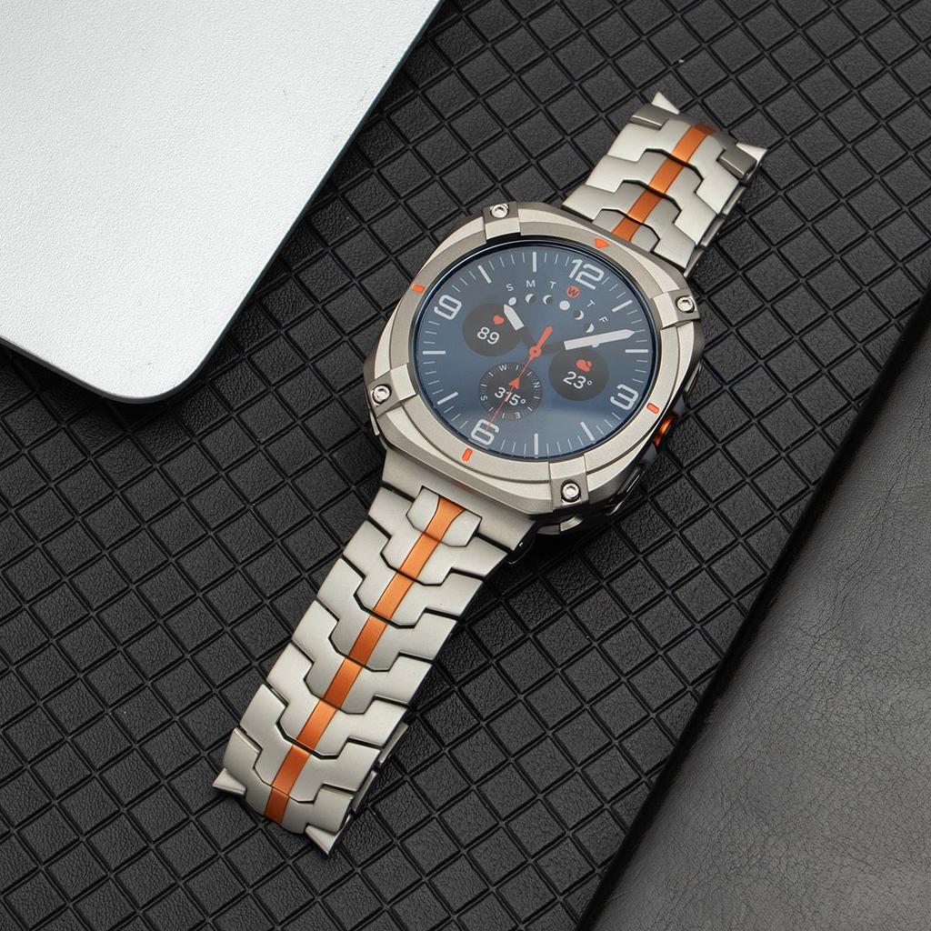 Strap + สําหรับ Samsung Galaxy Watch Ultra 2025 47 มม.Anti-fall โลหะสําหรับ Galaxy Watch Ultra(2024) 47 มม.สแตนเลสสตีล - รูปที่ 3