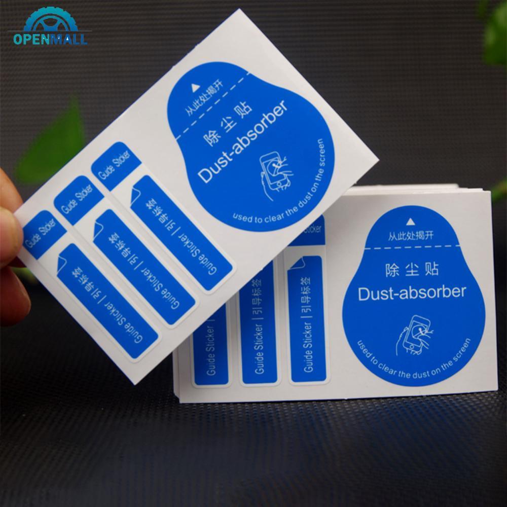 OPENMALL 200 ชิ้นสติกเกอร์กําจัดฝุ่นสําหรับหน้าจอ LCD ทําความสะอาดเลนส์กล้องแท็บเล็ตนาฬิกาที่ต้องการ