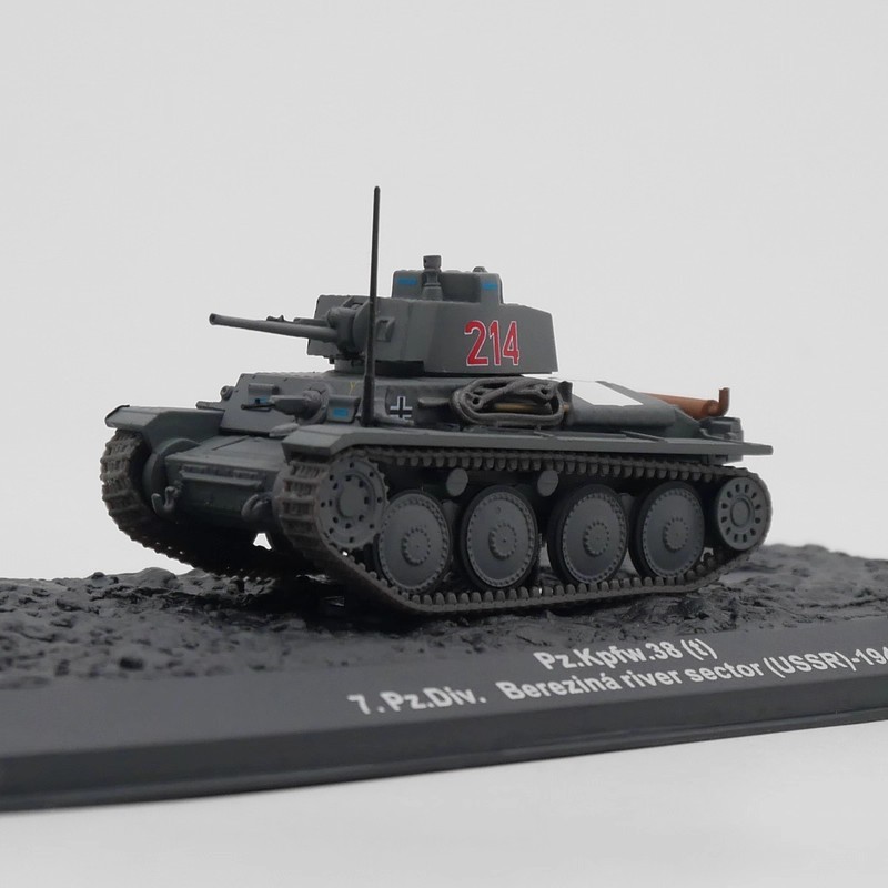 Ixo 1: 72 Pz.Kpfw. 38T World War II รถถังไฟเยอรมันทหารรถหุ้มเกราะรุ่นคอลเลกชันของเล่น