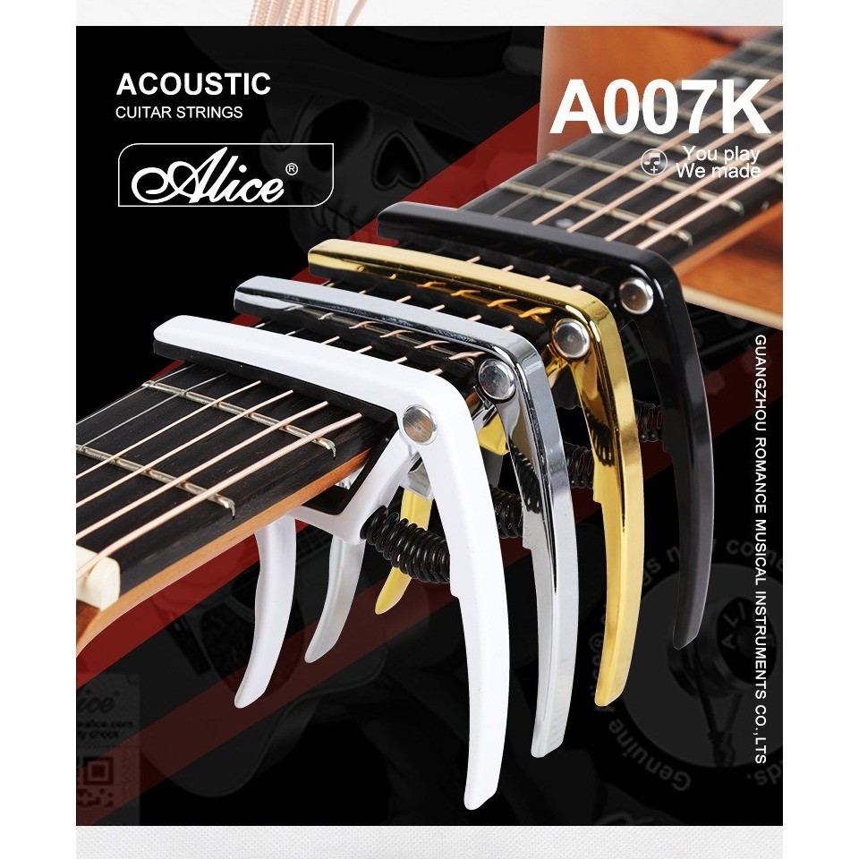 Alice Guitar Capo Acoustic Guitar Capo Guitar Accessories Capo A007K Acoustic Guitar capo2025.11.013