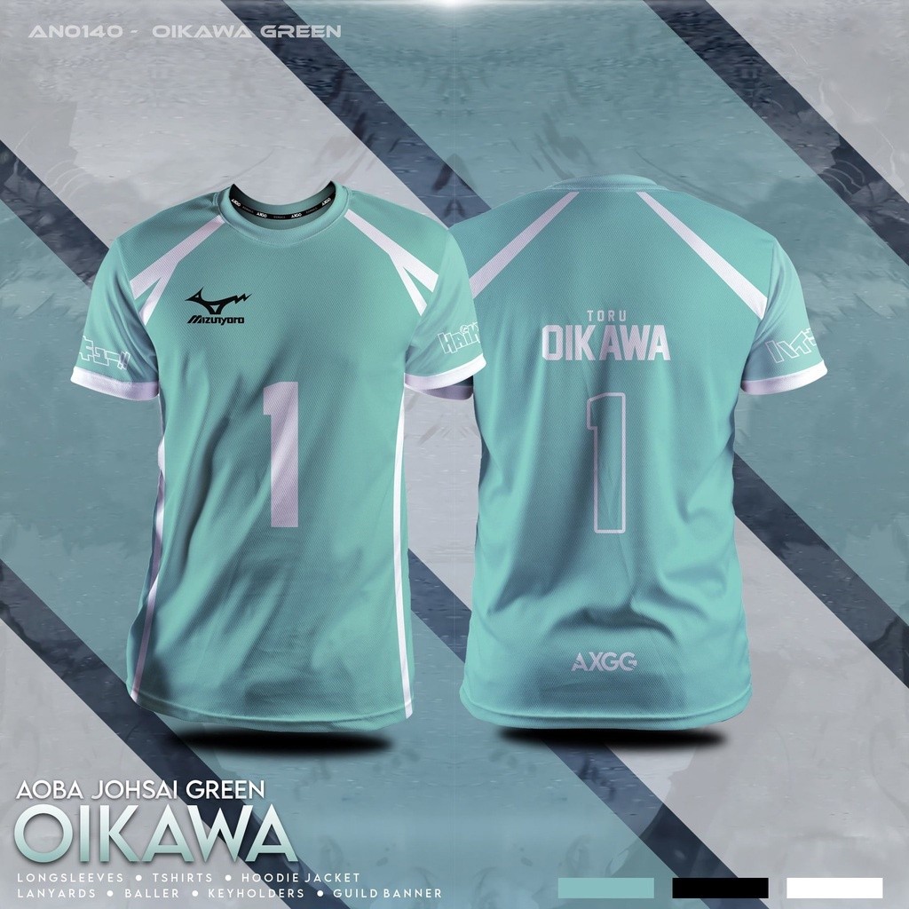 เสื้ออนิเมะ Johsai Oikawa โดย Hisashi Aoba เรียบง่ายและหลากหลาย