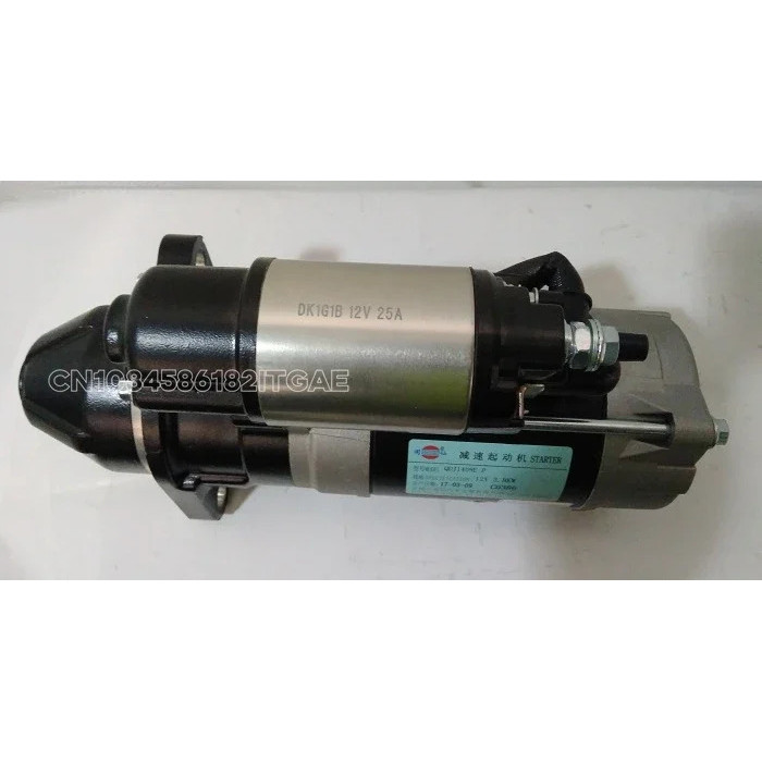 Starter Qdj2519b-p, 490 มอเตอร์, 24v รถยกเริ่มต้นมอเตอร์เริ่มต้น Qdj1409z-p/qdj1405a-p/qdj1409e-pc/q