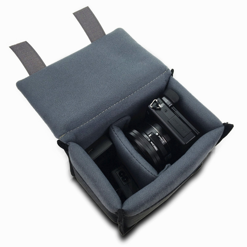 Micro Single Camera Bag Liner Bag กระเป๋าเก็บของแบบพกพา A6500A6400A7CA7R432EOSM6M50M10M200