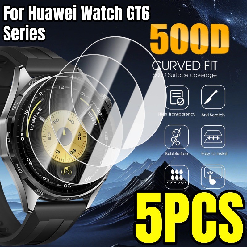 ฟิล์มป้องกันแรงกระแทกสําหรับ Huawei Watch GT6 - ฟิล์มกันรอยหน้าจอแบบมีเสน่ห์สําหรับนาฬิกา Huawei GT6