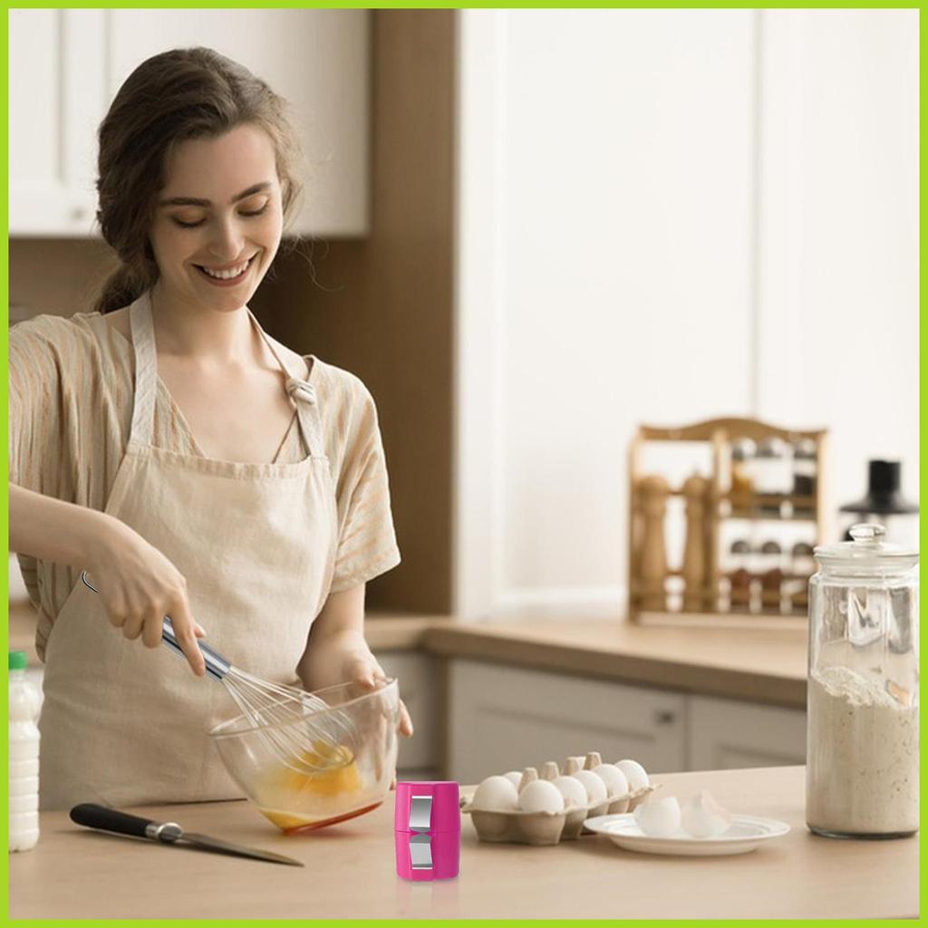 Egg Cracker เครื่องมือปฏิบัติเครื่องมือ Egg Breaker Egg Shell Remover แบบพกพาไข่ Cracking เครื่องมือ