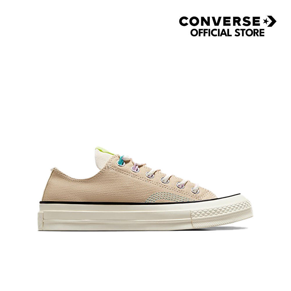 CONVERSE รองเท้าผ้าใบ รุ่น CHUCK 70 OX CREAM - 162062CU_F1CMXX - สีครีม UNISEX