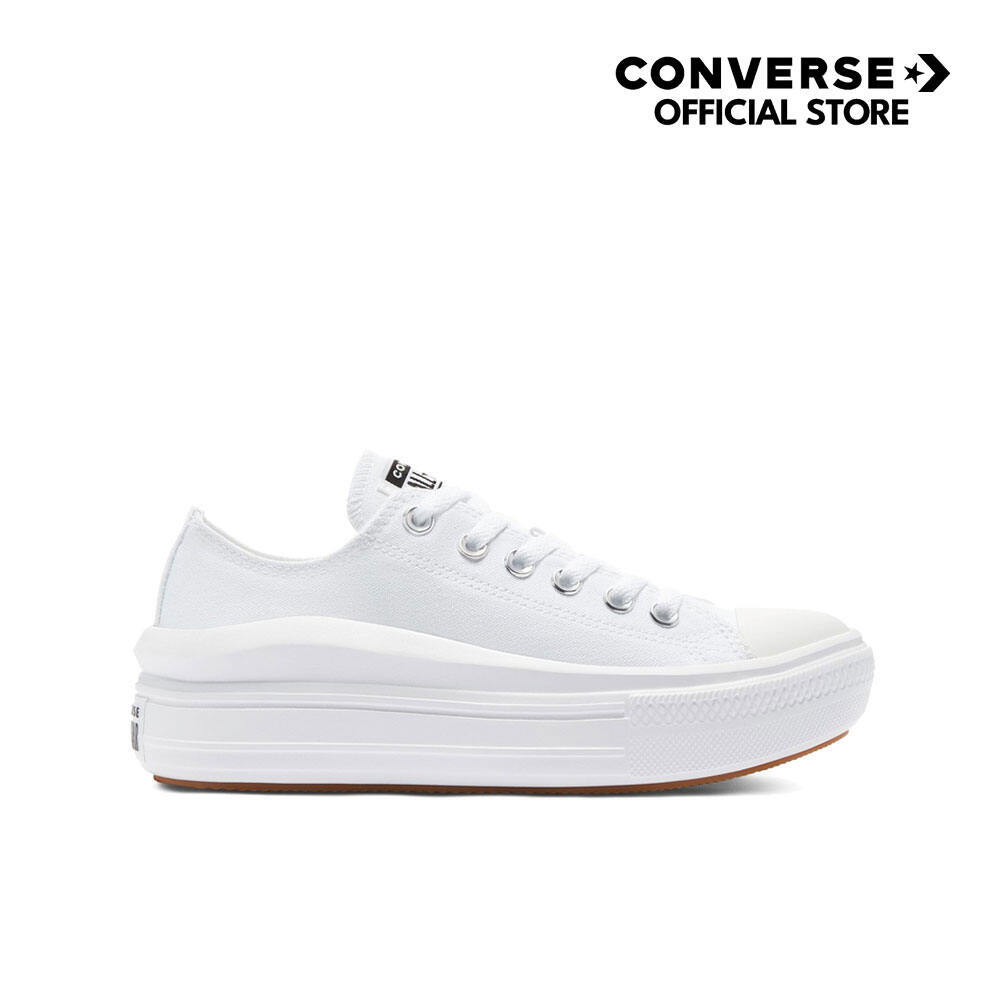 CONVERSE รองเท้าผ้าใบ น้ำหนักเบา นุ่มสบาย รุ่น CTAS MOVE OX WHITE สีขาว ผู้หญิง WOMEN - 570257CF_U1WTXX