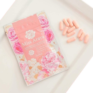 มิสอารยา บำรุงภายในสำหรับผู้หญิง  MISS ARAYA (ซองชมพู)/ชากุหลาบ ชาสำหรับสตรี(1ชิ้น)