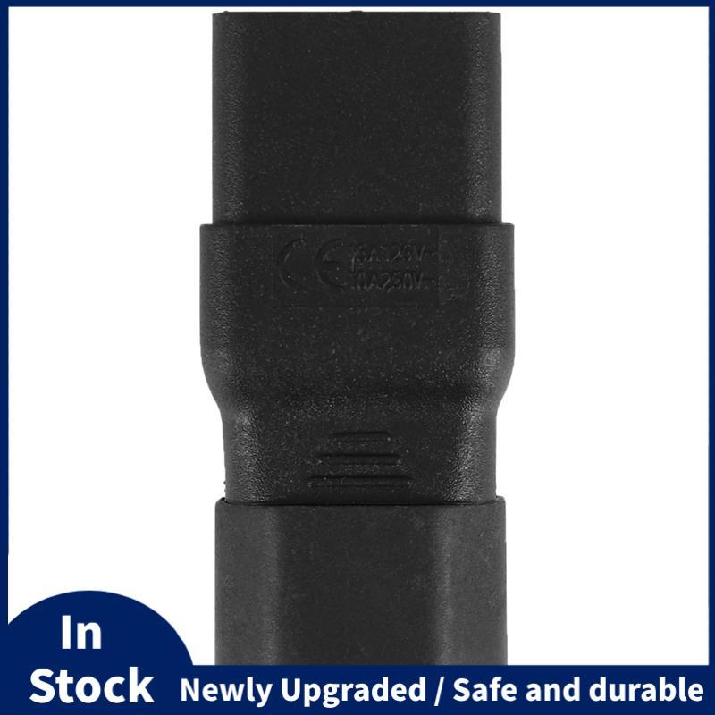 PDU UPS Power IEC ชาย C14 ถึงหญิง C19 อะแดปเตอร์ IEC C19 ถึง C14 Connector