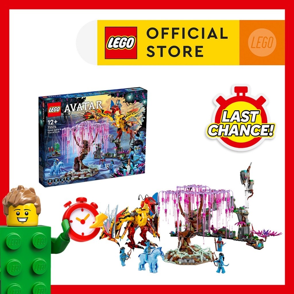 LEGO Avatar 75574 Toruka Makto & Tree of Souls ชุดของเล่นตัวต่อ 1212 ชิ้น