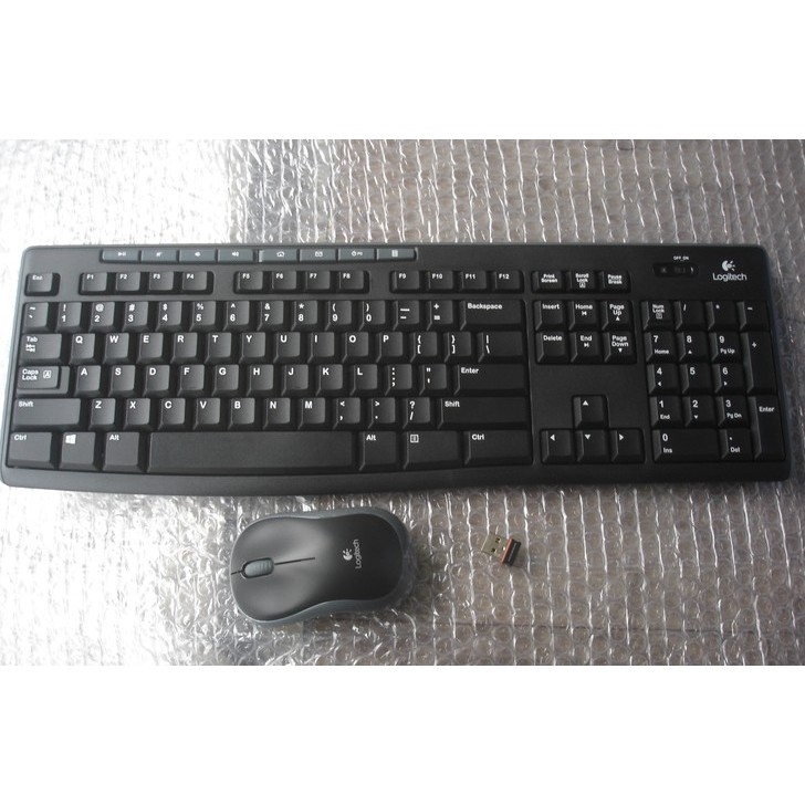 Logitech ของแท้ Standard Edition K270 MK270 MK270R ชุดคีย์บอร์ดไร้สายเมาส์ไร้สายเดสก์ท็อป