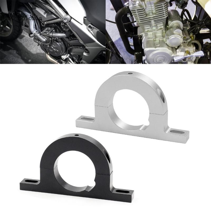 PC Billet 2 คอลัมน์ขัดคีย์คอลัมน์ Mount Brushed Underdash Mount River Clamp