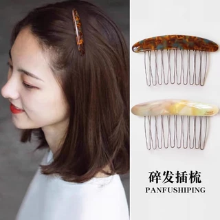 เครื่องประดับผมสำหรับฤดูใบไม้ร่วงและฤดูหนาว หวีฟันด้านขางหน้าผาก คลิปหน้าม้า และกิ๊บที่หลากหลายแบบ