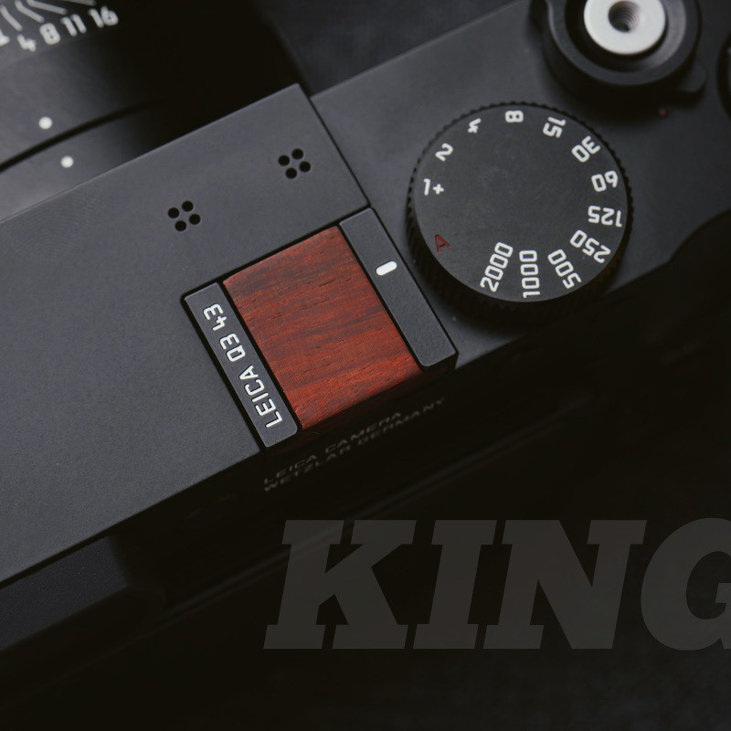 เงาวับ|Original Leica Q3 Retro ไม้ฝาครอบรองเท้า Q3 43 Universal Retro Texture การถ่ายภาพสินค้า