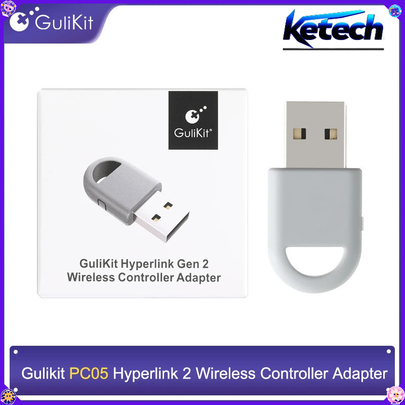 Gulikit PC05 GuliKit Hyperlink 2 คอนโทรลเลอร์ไร้สายอะแดปเตอร์สําหรับ Gulikit Controller Xbox One Xbo
