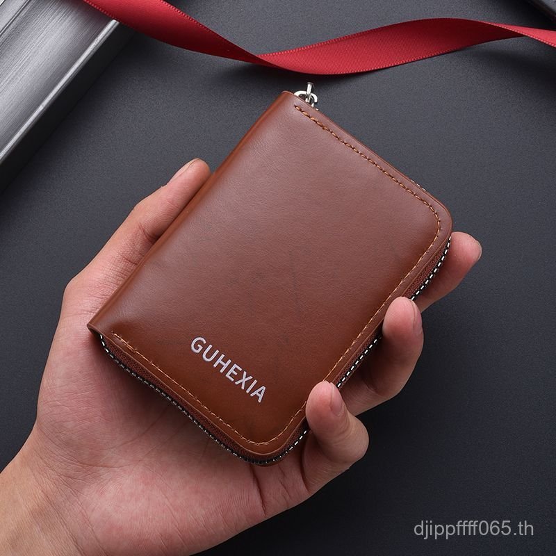 Multi-Card Slot Ultra-Thin Card Holder Bag Organ Men Retro Style Card Holder 2025 Anti-Degaussing Mi