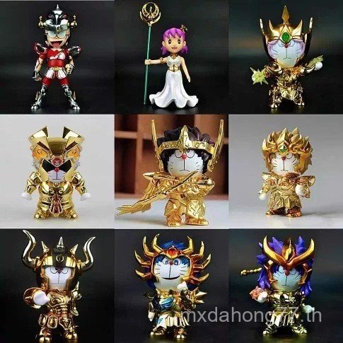 COS Saint Seiya Doraemon Doraemon Doraemon Shizuka Taurus Gemini มะเร็งรูปตุ๊กตาตกแต่ง